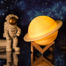 Cargar imagen en el visor de la galería, Lámpara Saturno de 16 colores