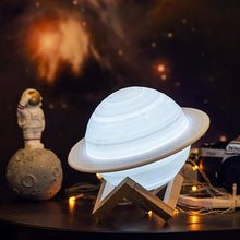 Cargar imagen en el visor de la galería, Lámpara Saturno de 16 colores
