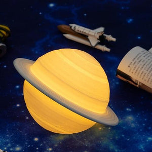 Lámpara Saturno de 16 colores