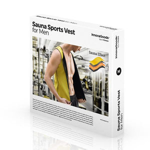Chaleco deportivo para hombre efecto sauna "Spa Feeling"